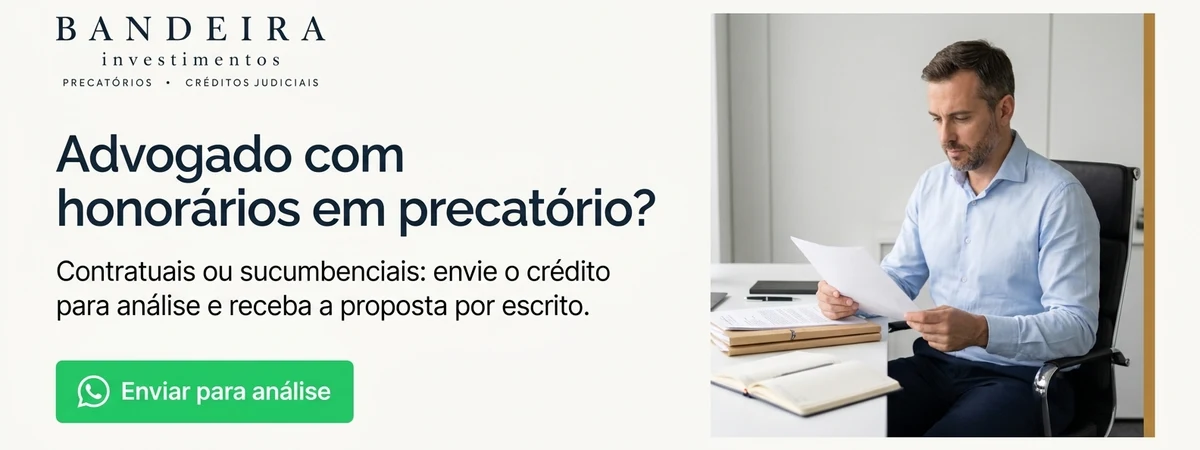 A/B B – Análise de honorários em precatório